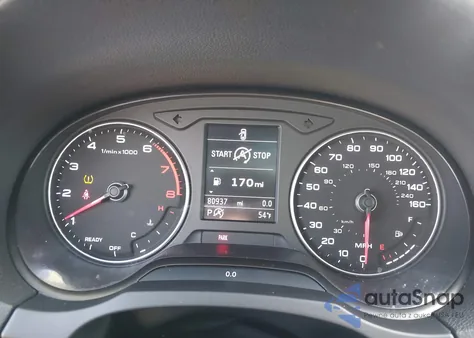 2017 Audi A3 2.0T Premium z USA, uszkodzony, nr VIN WAUB8GFF9H1031417